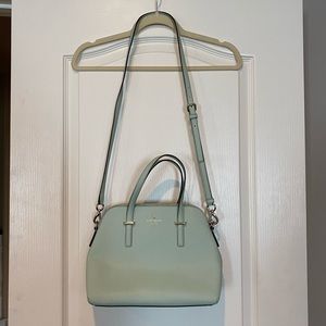 Rare Kate Spade mint green handbag, excellent cond
